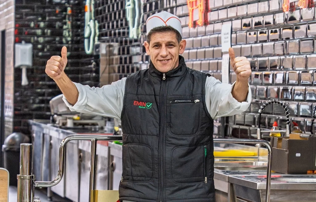 Werknemer bij Emin Market